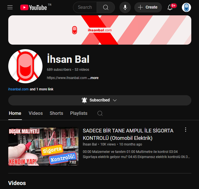 İhsan Bal YouTube Kanalı